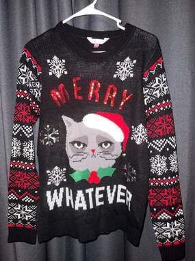 Ugly Christmas Sweater Size Large